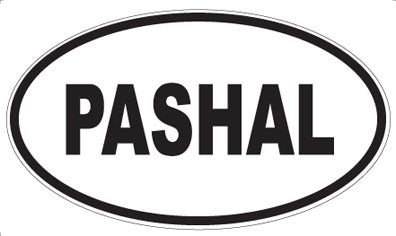 PASHAL - Oval Magnet