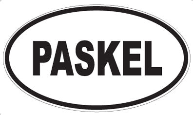 PASKEL - Oval Magnet