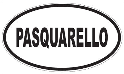 PASQUARELLO - Oval Magnet