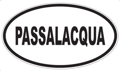 PASSALACQUA - Oval Magnet
