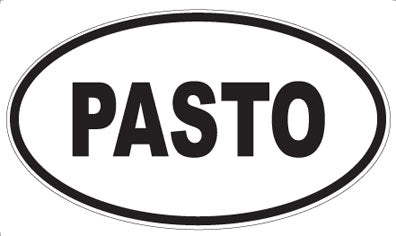 PASTO - Oval Magnet