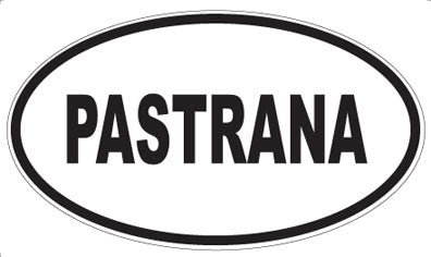 PASTRANA - Oval Sticker