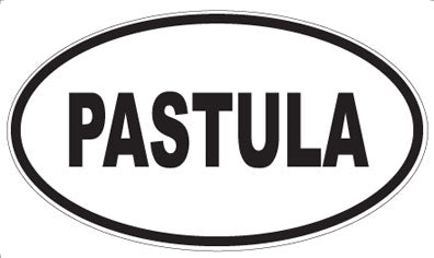 PASTULA - Oval Magnet
