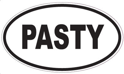 PASTY - Oval Magnet