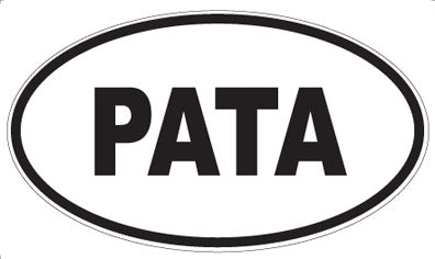 PATA - Oval Sticker