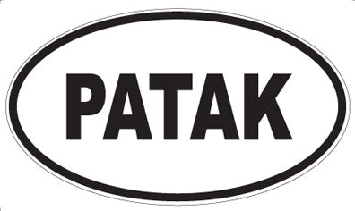 PATAK - Oval Magnet