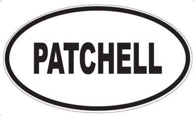 PATCHELL - Oval Magnet