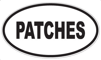 PATCHES - Oval Magnet