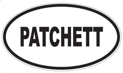 PATCHETT - Oval Magnet