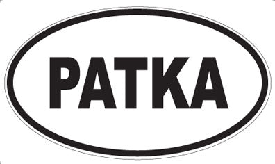 PATKA - Oval Magnet
