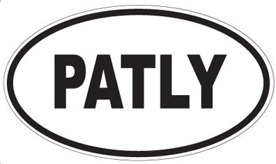 PATLY - Oval Magnet