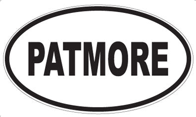 PATMORE - Oval Magnet