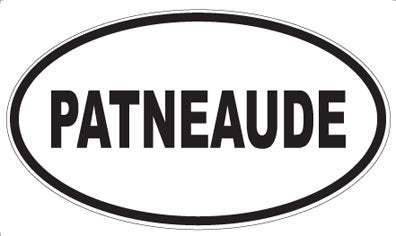 PATNEAUDE - Oval Magnet