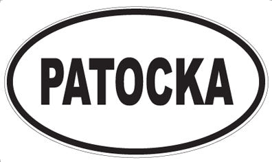PATOCKA - Oval Magnet