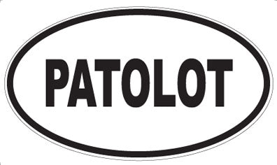 PATOLOT - Oval Magnet