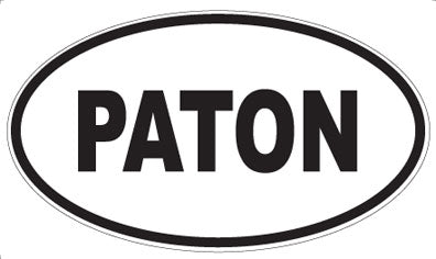 PATON - Oval Magnet