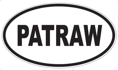 PATRAW - Oval Magnet