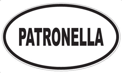 PATRONELLA - Oval Magnet