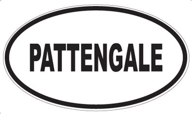 PATTENGALE - Oval Magnet