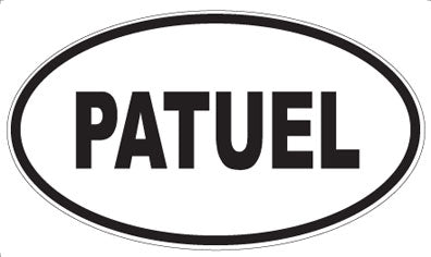 PATUEL - Oval Magnet