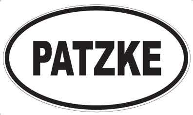 PATZKE - Oval Magnet