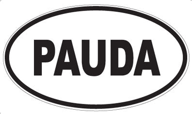 PAUDA - Oval Magnet