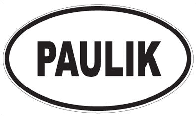 PAULIK - Oval Magnet