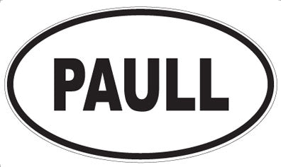 PAULL - Oval Magnet