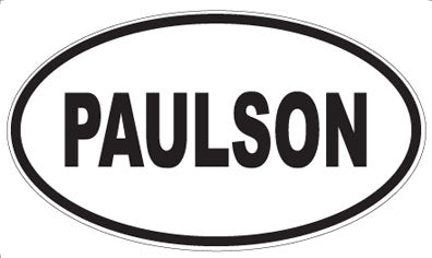 PAULSON - Oval Magnet