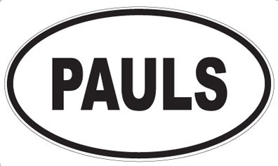 PAULS - Oval Magnet