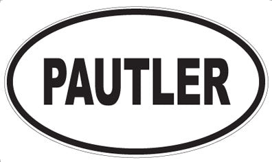 PAUTLER - Oval Magnet