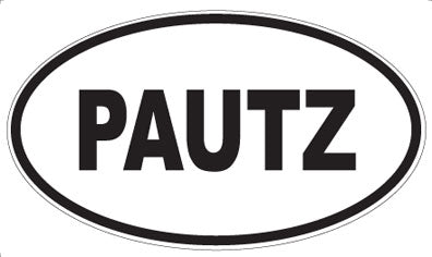 PAUTZ - Oval Magnet