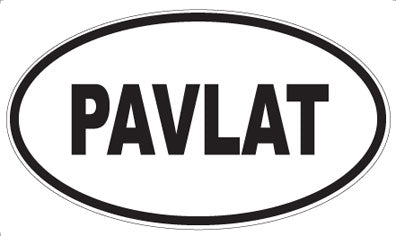 PAVLAT - Oval Magnet
