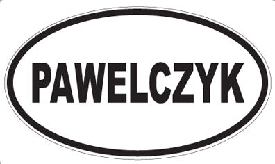 PAWELCZYK - Oval Magnet