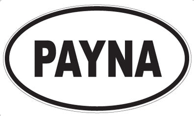 PAYNA - Oval Magnet