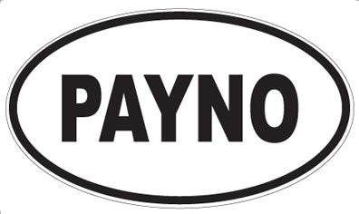 PAYNO - Oval Magnet
