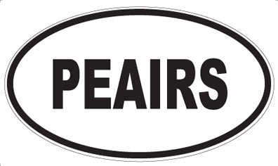 PEAIRS - Oval Magnet
