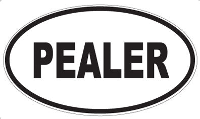 PEALER - Oval Magnet