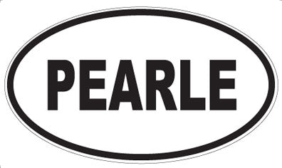 PEARLE - Oval Magnet