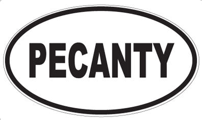 PECANTY - Oval Magnet