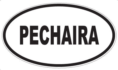 PECHAIRA - Oval Sticker