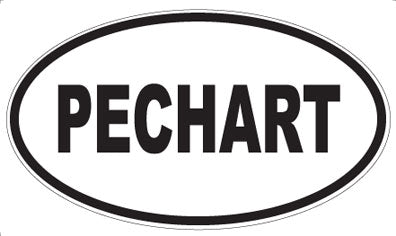 PECHART - Oval Sticker