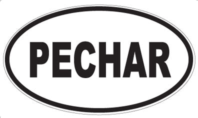 PECHAR - Oval Magnet