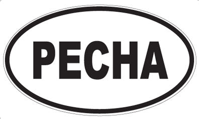 PECHA - Oval Magnet
