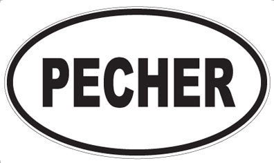 PECHER - Oval Magnet