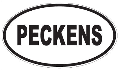 PECKENS - Oval Magnet