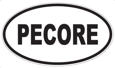 PECORE - Oval Magnet