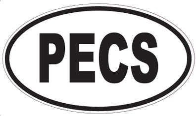PECS - Oval Sticker