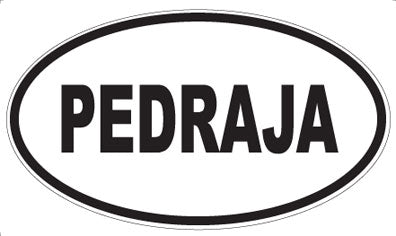 PEDRAJA - Oval Magnet