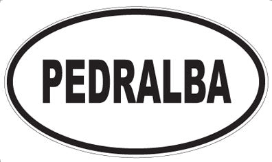PEDRALBA - Oval Magnet